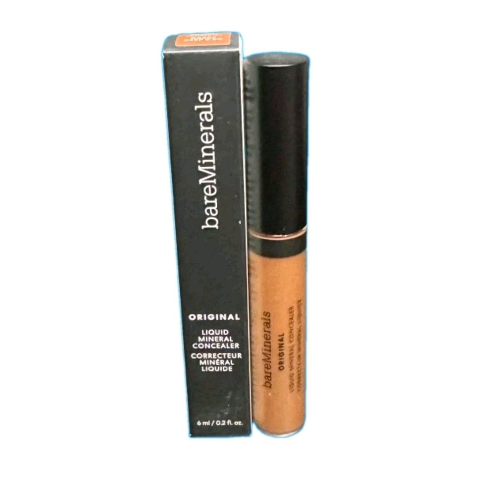 Bare Minerals Original Liquid Mineral Concealer Dark/Deep 5.5C 2 oz NIB 3110